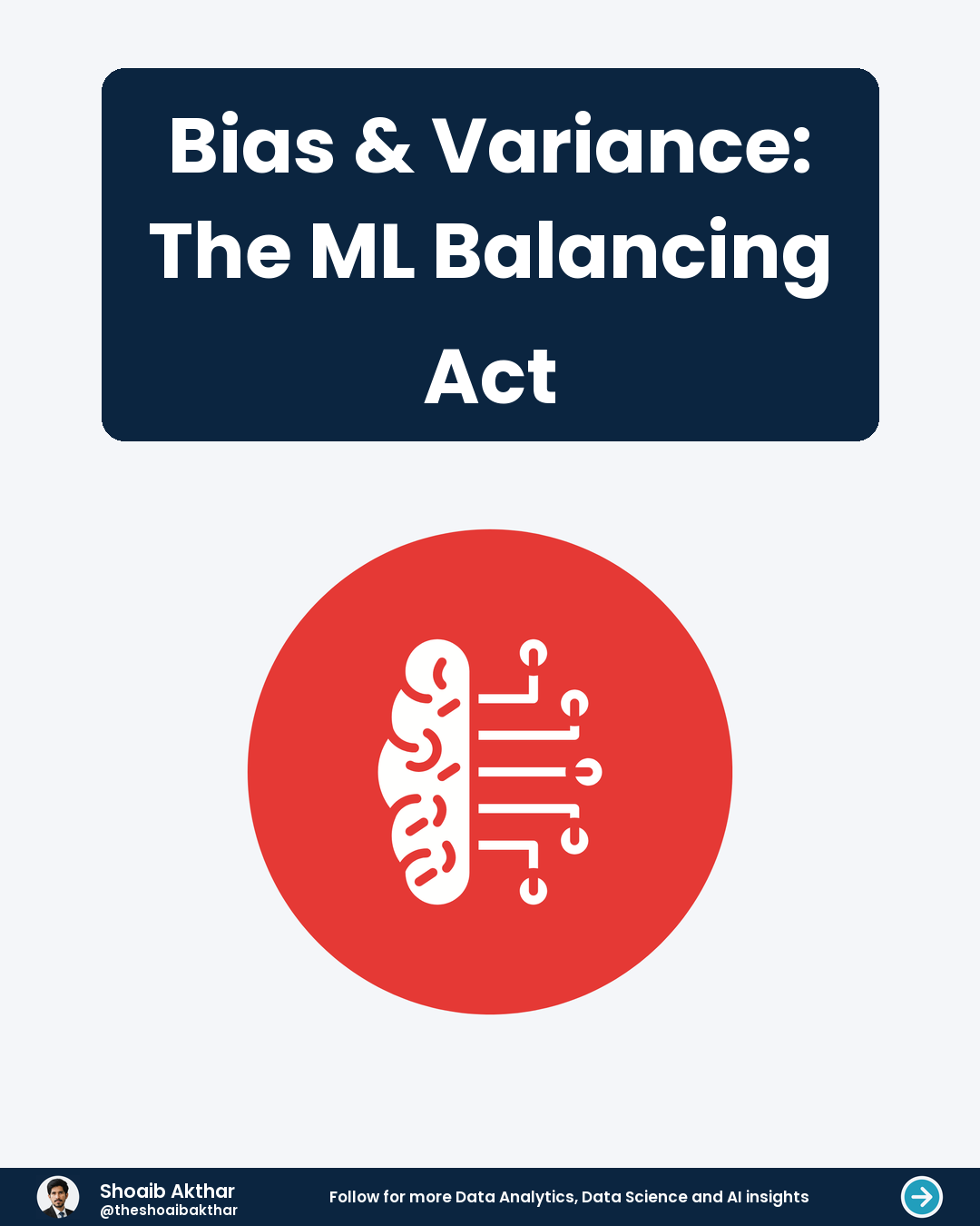 Bias & Variance: The ML Balancing Act