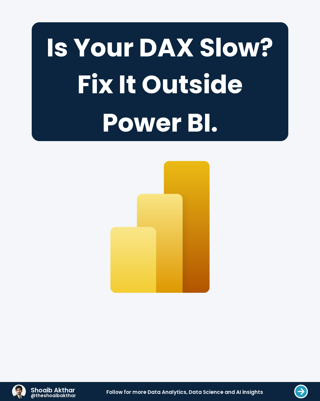 Is Your DAX Slow? Fix It Outside Power BI