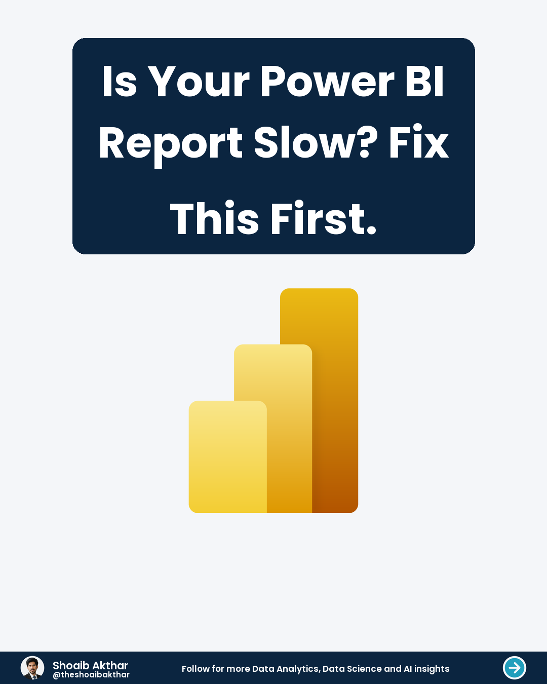 Is Your Power BI Report Slow? Fix This First