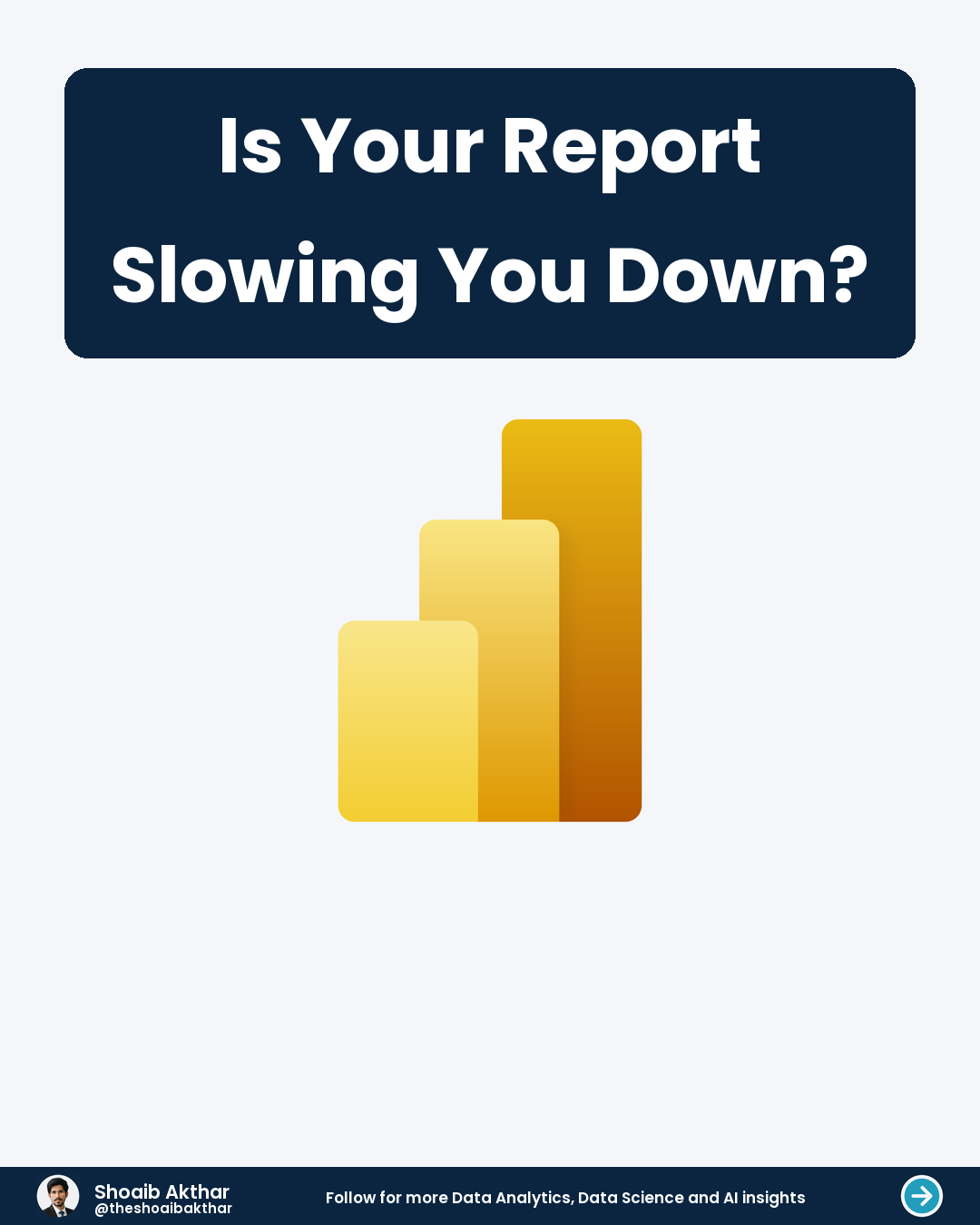 Is Your Report Slowing You Down?