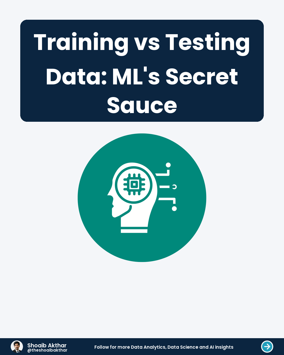 Training vs Testing Data: ML's Secret Sauce