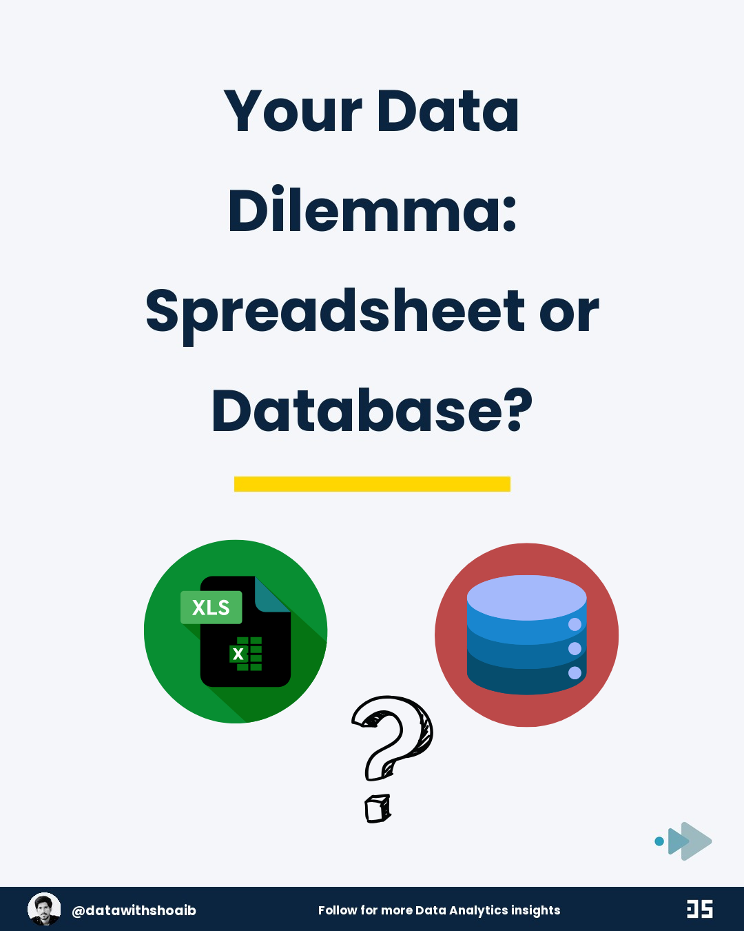 Your Data Dilemma: Spreadsheet or Database?